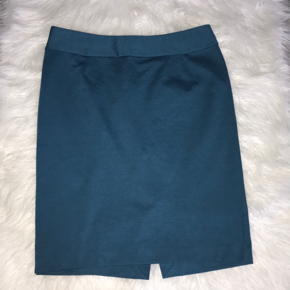Teal Lane Bryant pencil skirt